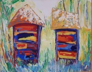 Marian Ilga, Ule, Obraz olej na płótnie