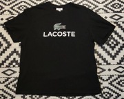 Lacoste koszulka black tshirt big logo
