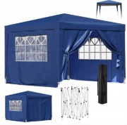 PAWILON OGRODOWY EKSPRESOWY NAMIOT HANDLOWY 3x3 m AUTOMATYCZNY 4 ŚCIANY