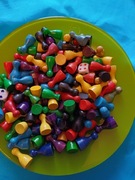 Pionki drewniane 70 lata 120 szt