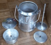 Kawiarka turystyczna aluminiowa z perkolatorem – 1350 ml Mil-Tec
