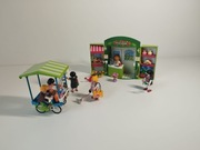 Playmobil,kwiaciarnia 5639,bankomat 9081,przejażdzka rowerowa 70093
