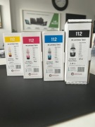 Komplet 4 tuszy (Cmyk) z serii 112  (zamiennik)