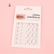 NAKLEJKI NA TWARZ 3D KRYSZTAŁKI SAMOPRZYLEPNE