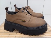 damskie skórzane półbuty na platformie marki G-Star Raw 36 wkładka 23 cm