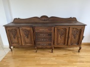 Stylowe dębowe meble w stylu ludwikowskim