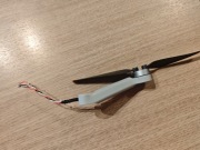 DJI Mini 3 ramię prawe tylne prawy tył + śmigiełka full sprawne