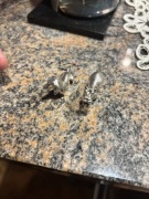 Figurka Jamnik srebrna 