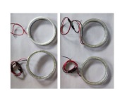 mocne ringi led xenon bmw  Angel Eyes 106 mm wiązka kabli z przekaźnikiem 