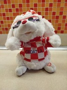 Interaktywny królik kibica Chorwacji - limitowana edycja