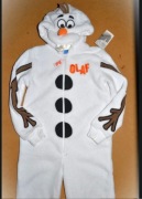 Disney Bałwanek Olaf strój przebranie piżama 7/8 Lat_122/128 cm