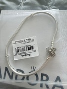 Nowa bransoletka Pandora wężykowy splot - oryginalna