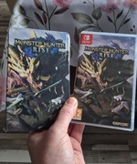 Monster Hunter Rise + steelbook nowy w foli