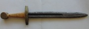 Drewniany miecz rycerski zabawka 61cm