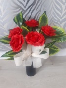 Bukiet do wazonu na cmentarz