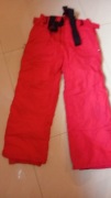 Spodnie narciarskie rozmiar 100  czerwone