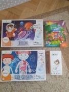 Gry edukacyjne CIAŁO CZŁOWIEKA oraz KOSMOS.  Ting/Trefl.