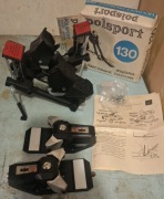 Polsport 130 wiązania narciarskie komplet nowe Prl