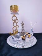 Piękny stroik  ze świeczką 