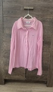 Lacoste bluzka polo z kołnierzykiem damska pudrowy róż r. 42