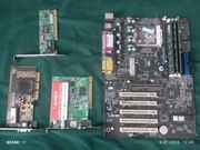 Retro zestaw AMD. ECS K7VZS +Dodatki