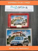 Puzzle 120 Mercedes-Benz S 320 castorland ułożone kompletne