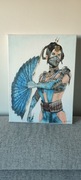 Obraz akryle mortal kombat Kitana