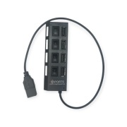 HUB USB 3.0 rozdzielacz USB 4 - portowy kompaktowy rozmiar