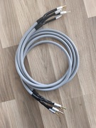 Kable głośnikowe Canare 4S11G OFC 2x195cm wtyki bananowe Viborg 