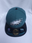 Philadelphia Eagles NFL New Era 59FIFTY oryginał kolekcjonerska r. 7 1/8