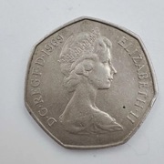 Monet 50 pensów 1969r.