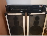 E-Lectron DJ-700 Stereo DJ Impreza Wzmacniacz mocny +głośniki