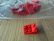 LEGO 3747a czerwony 3x12 9 szt.