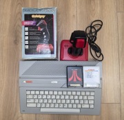 Atari 65XE + joystick + gry 16in1+ A8 PicoCart zestaw gotowy do gry