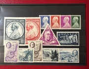 Monaco rocznik 1945 w zestawie . Czyste 