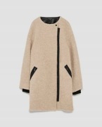 ZARA, Płaszcz WEŁNIANY, 55% wełna, 42/XL,