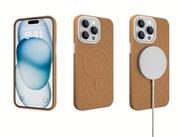 iPhone 16pro Max back Case Brown TPU+PC, Anti-Slip