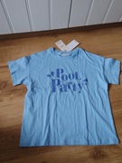 Mango t-shirt niebieski dziewczynka r. 140cm 8l nowy