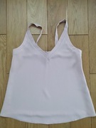 koszulka szelki top 38 M pudrowy róż