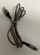 NAZTECH KABEL USB iphone lightning szary solidny 