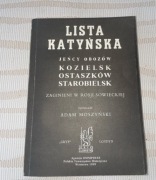 Lista Katyńska Adam Maszyński