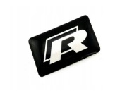 Naklejka Znaczek VW Volswagen RLINE R-LINE Emblemat Kokpit logo 18mm x 11mm