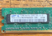 DIMM DDR2 PC2-5300U 512MB Samsung