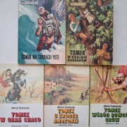 5 x TOMEK.../NA TROPACH YETI, W KRAINIE KANGURÓW, W GRAN CHACO, U ŹRÓDEŁ...