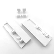 Mocowanie uchwyt szkła BLUM Antaro BIAŁY 91,5mm Z36D0080