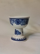 Kielich wazon Włocławek Fajans PRL