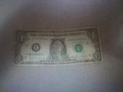 banknot nominał 1 dolar 1985 seria E