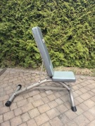 Składana ławka do wyciskania