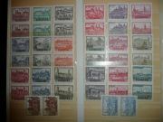 HISTORYCZNE MIASTA POLSKIE PARKI CAŁA SERIA CZYSTE Z KLEJEM