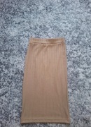 Spódnica beżowa Sinsay rozmiar xxs